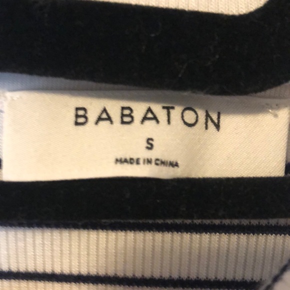 Babaton mock neck t shirt - Picture 2 of 2